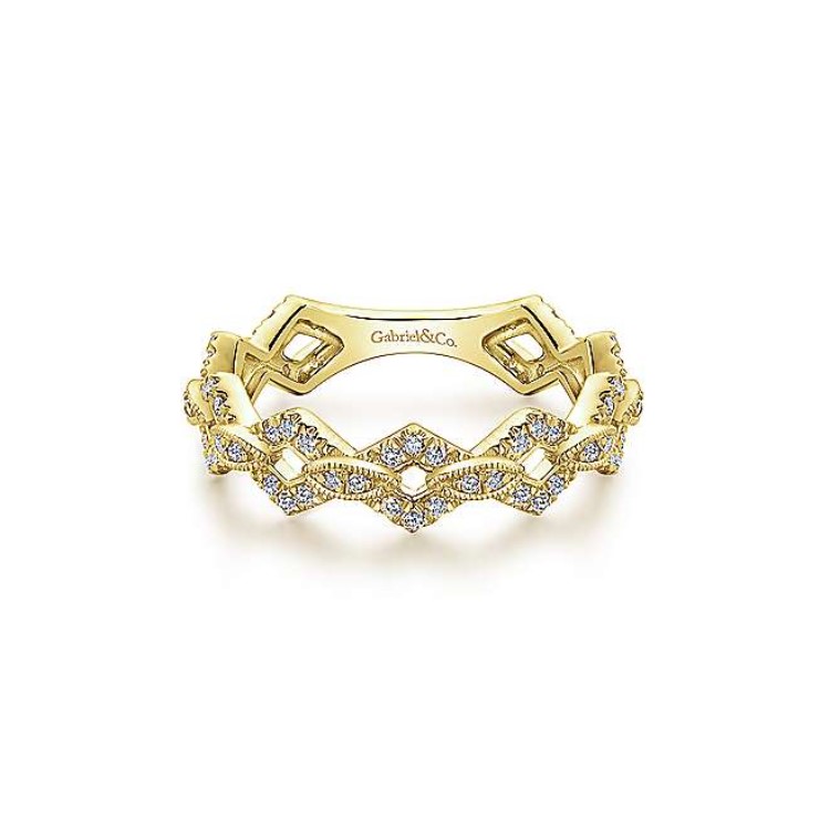 Diamond Stackable Band