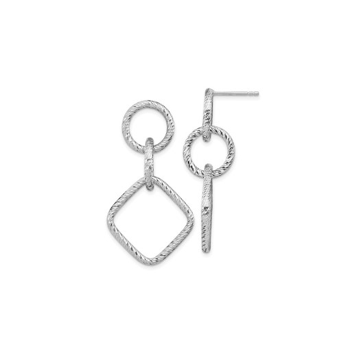Leslie's Rhodium-Plated Sterling Silver Earrings