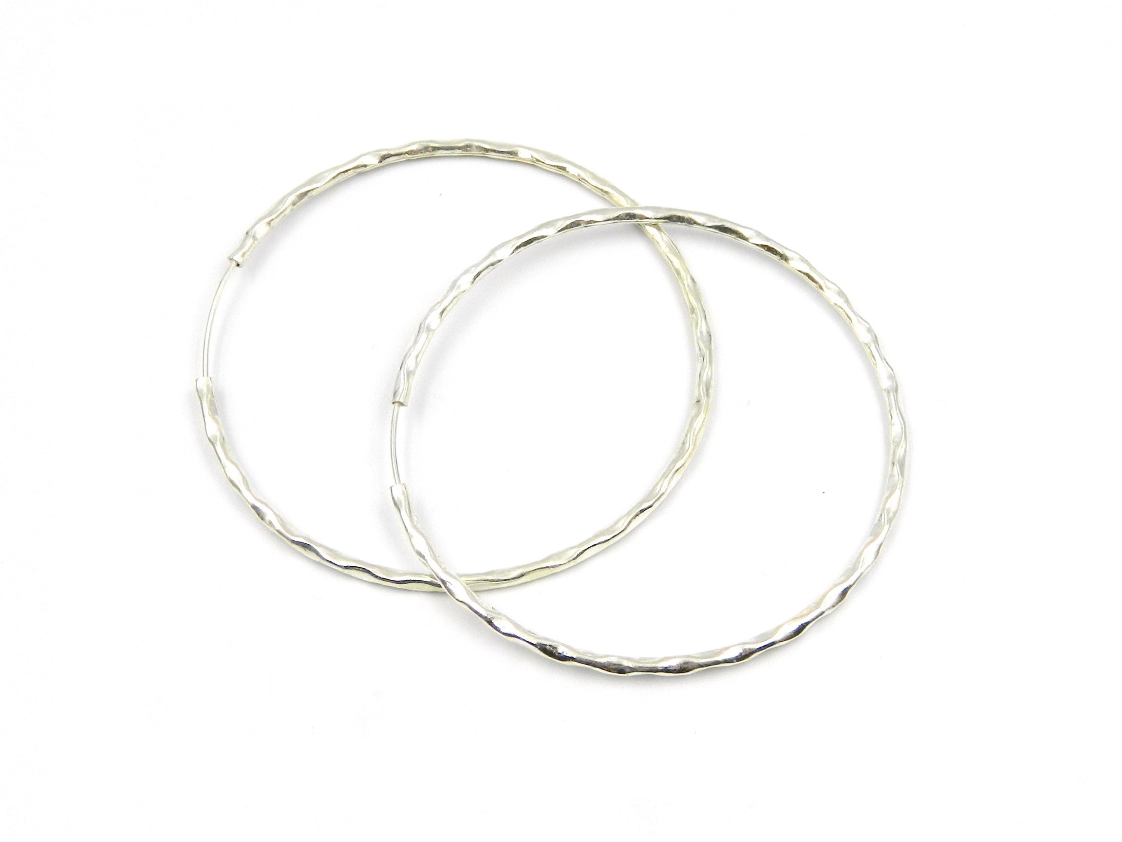 Sterling Silver Hoop Earrings