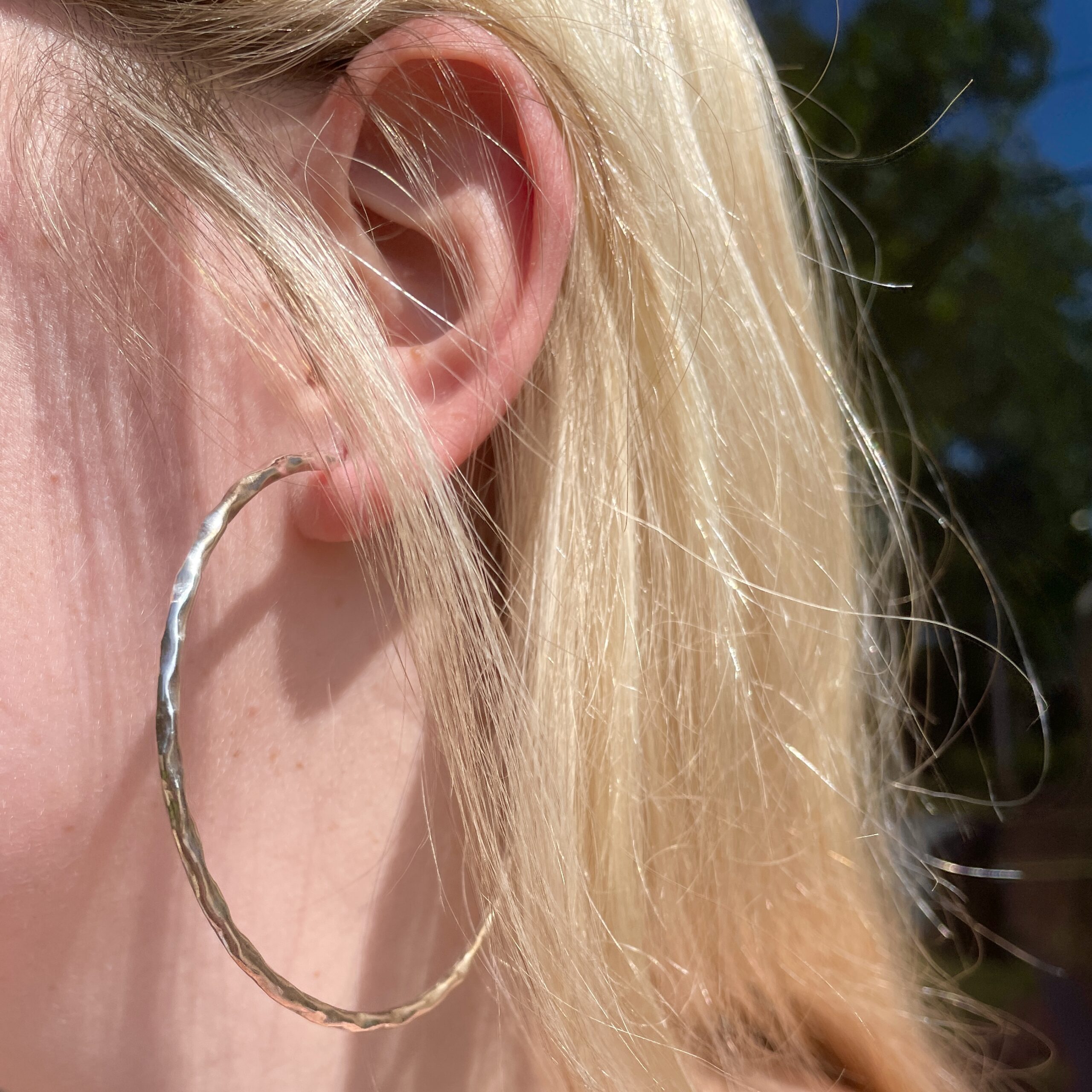 Sterling Silver Hoop Earrings