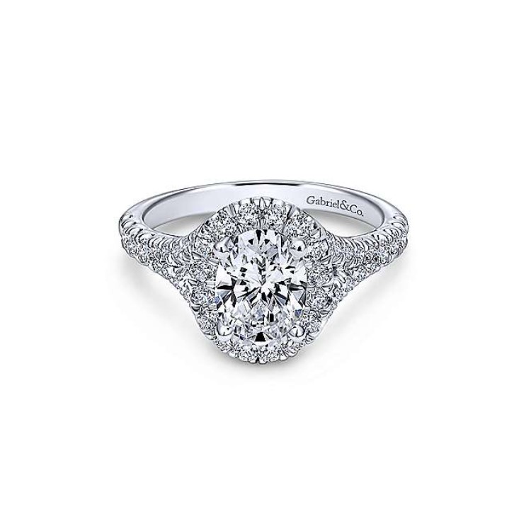 Diamond Semi-Mount Engagement Ring