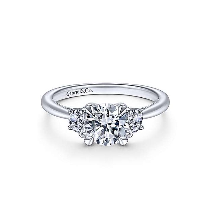 Diamond Semi-Mount Engagement Ring