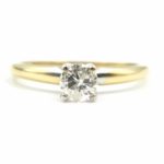 Estate: Yellow Gold Diamond Engagement Ring