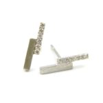 White Gold Diamond Earrings