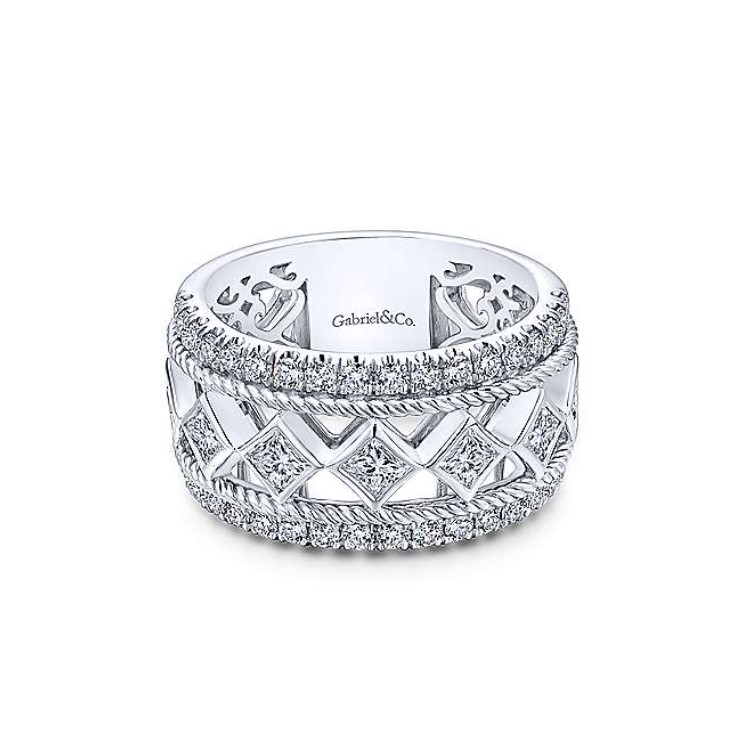 Diamond Stackable Band