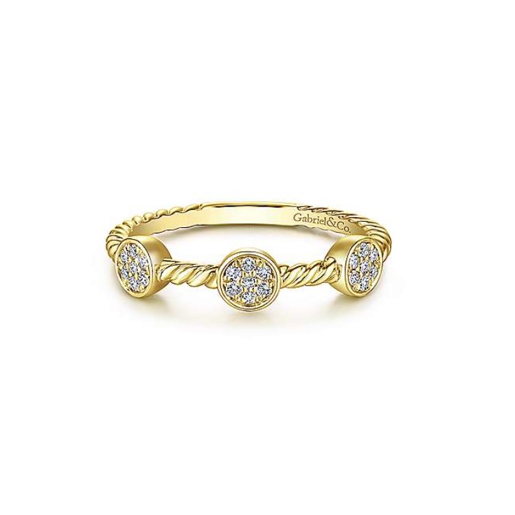 Diamond Stackable Band