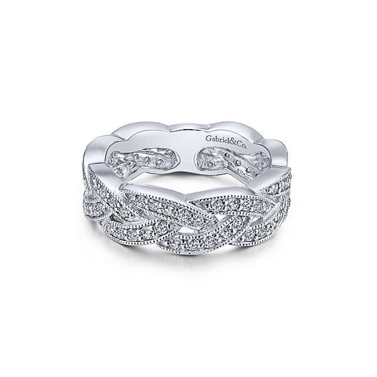 Diamond Stackable Band