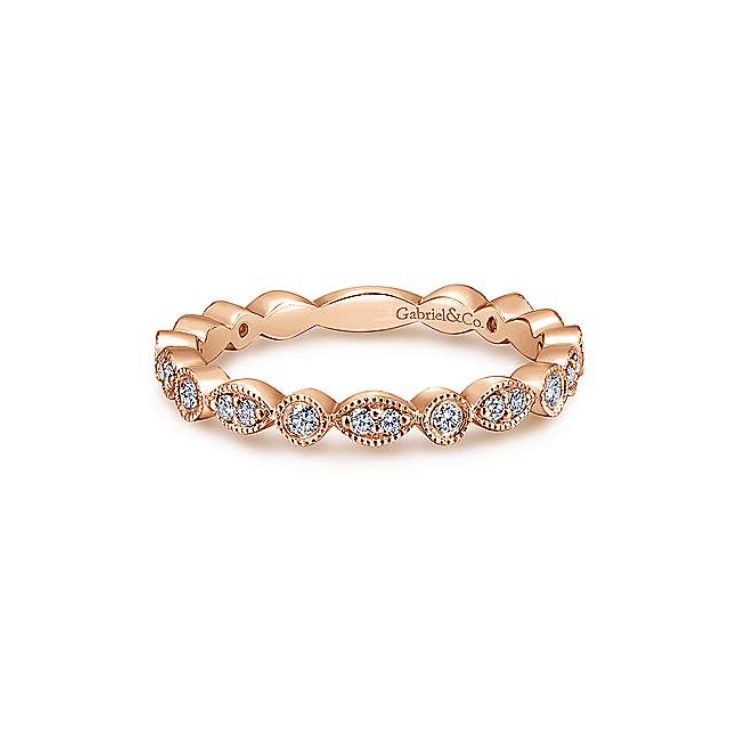 Diamond Stackable Band