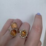 Yellow Gold Citrine Ring