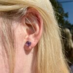 Sterling Silver Amethyst Earrings
