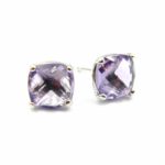 Sterling Silver Amethyst Earrings