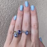 White Gold Tanzanite Ring