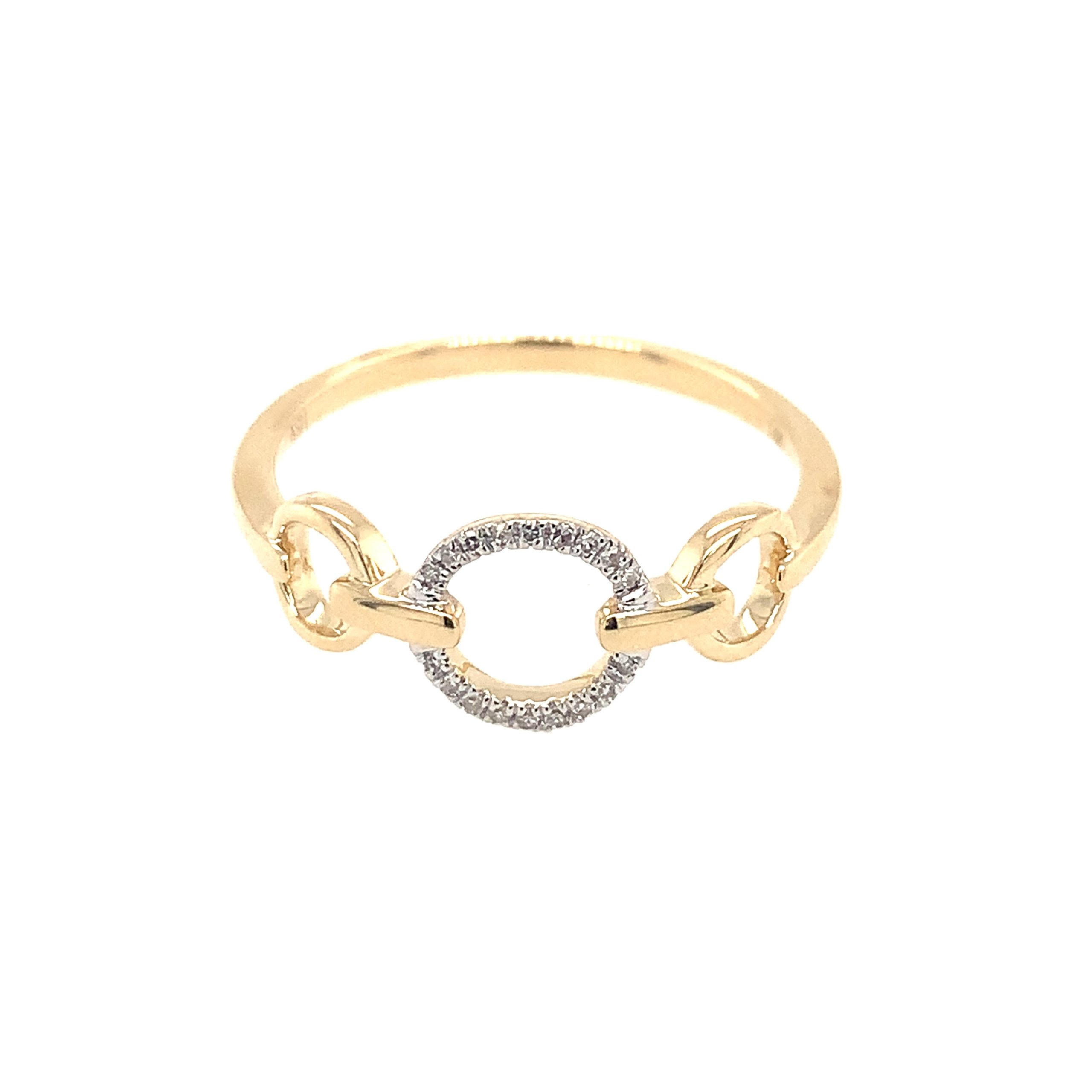 Yellow Gold Diamond Ring