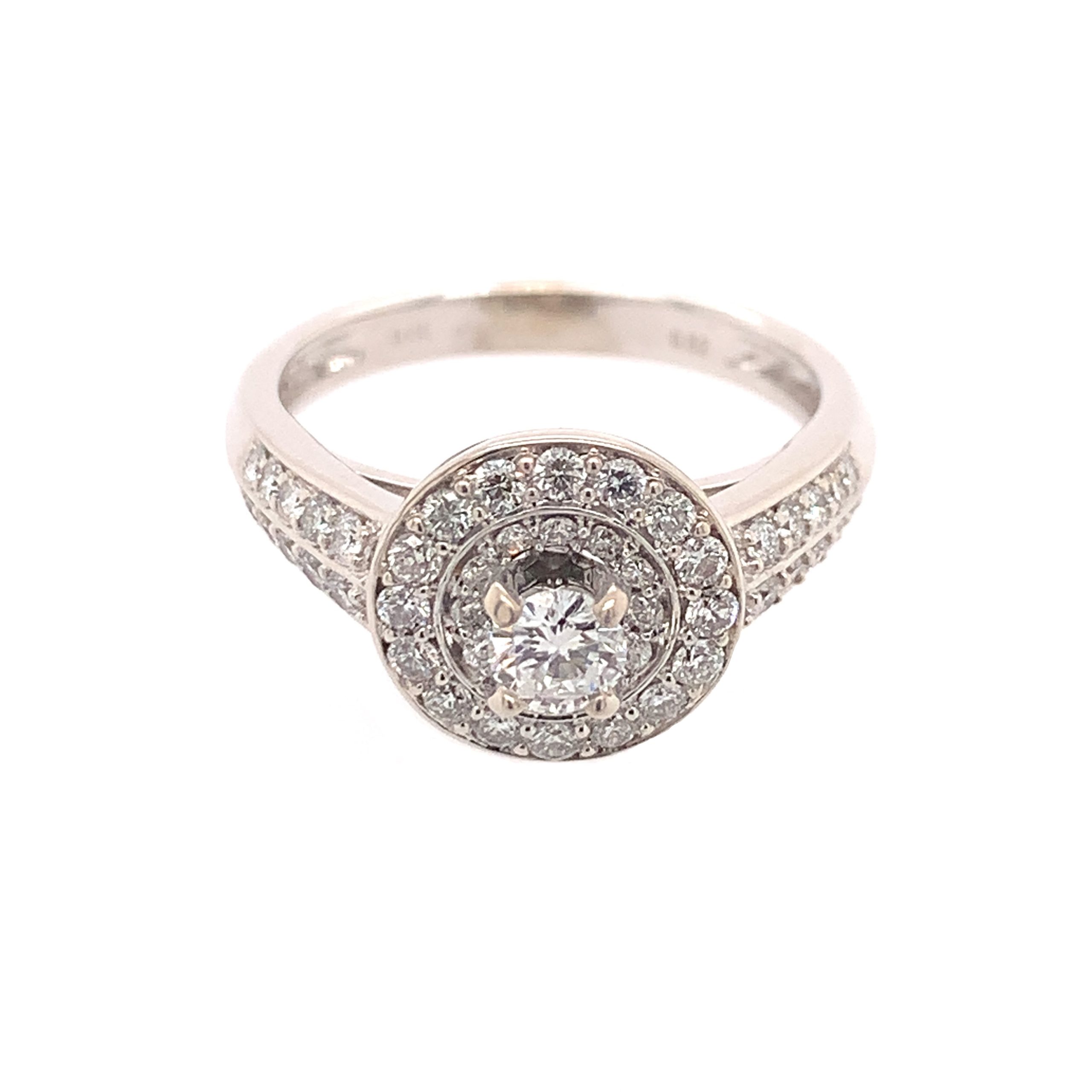 Estate Piece - White Gold Diamond Fashion Ring
