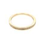 Yellow Gold Diamond Band