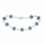 Sterling Silver Opal Bracelet