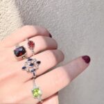 Sterling Silver Peridot Ring