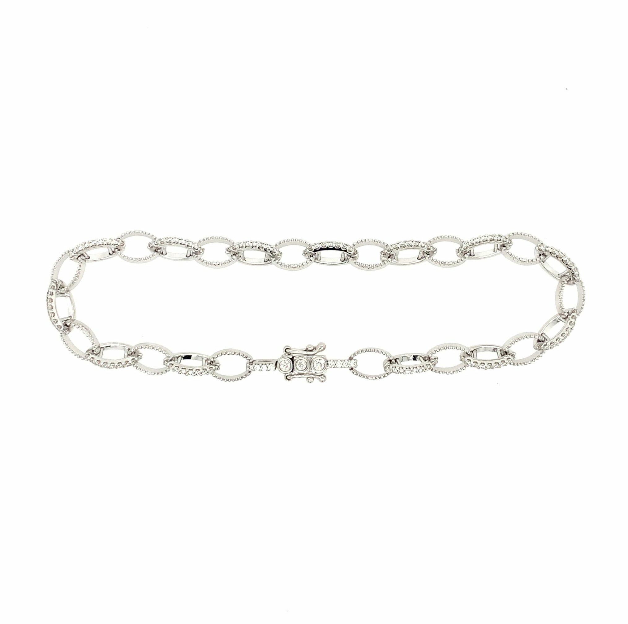 White Gold Diamond Tennis Bracelet