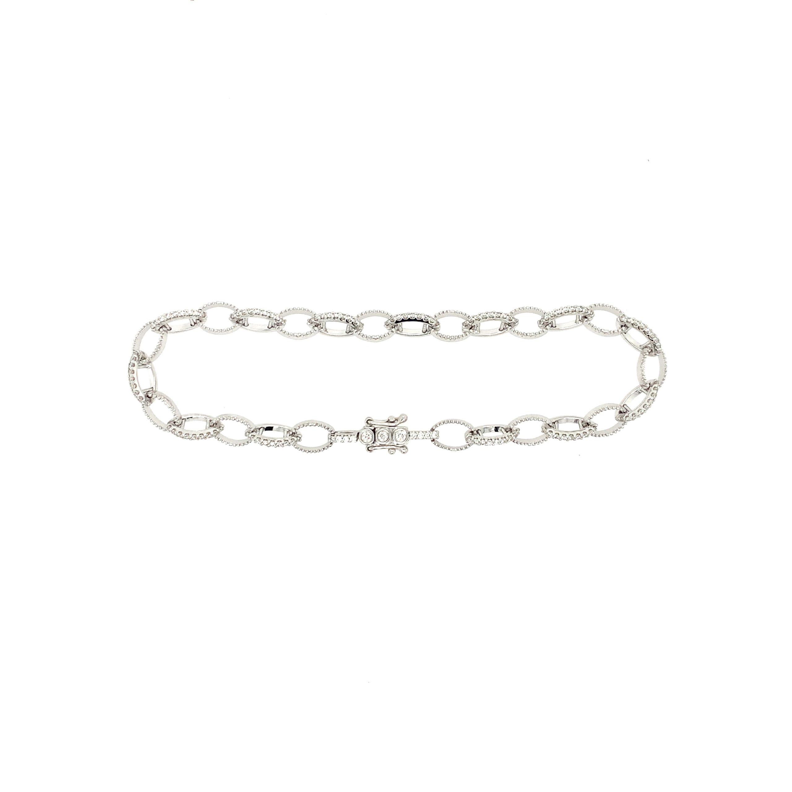 White Gold Diamond Tennis Bracelet