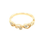 Yellow Gold Diamond Band