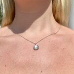 Sterling Silver Rock Crystal Necklace