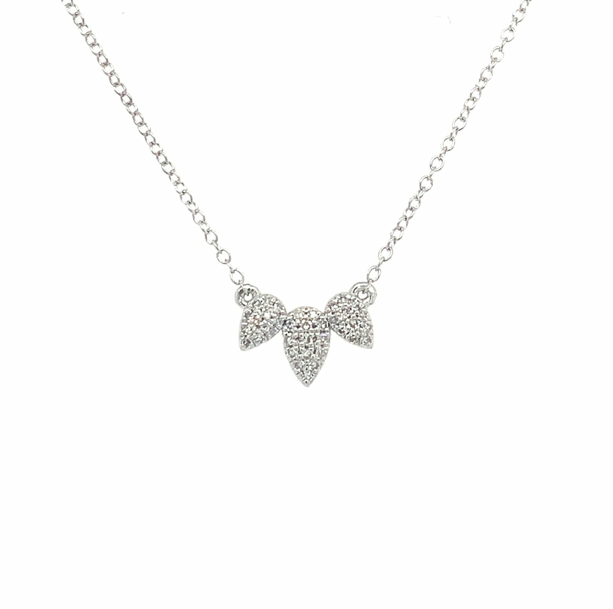 White Gold Diamond Necklace