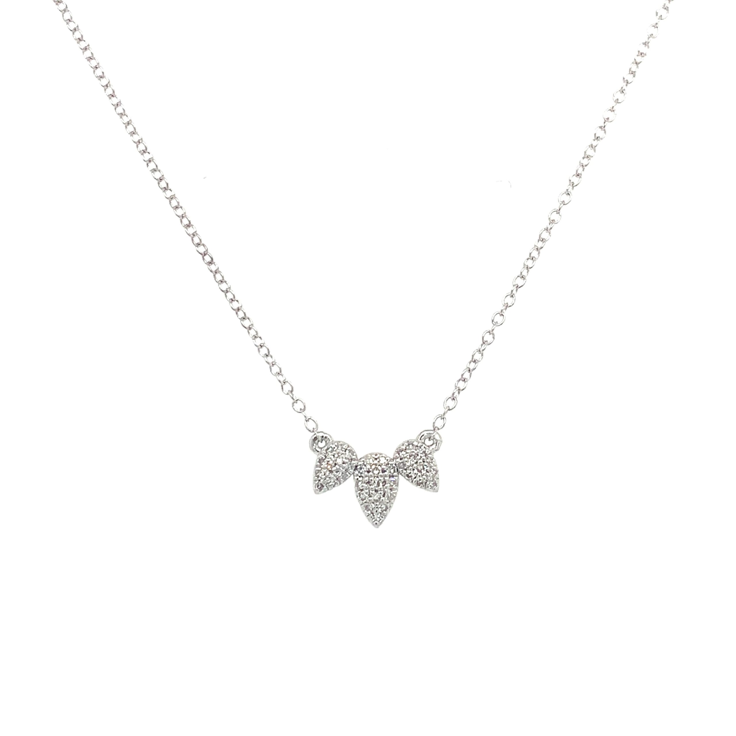 White Gold Diamond Necklace