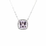 Sterling Silver Amethyst Necklace