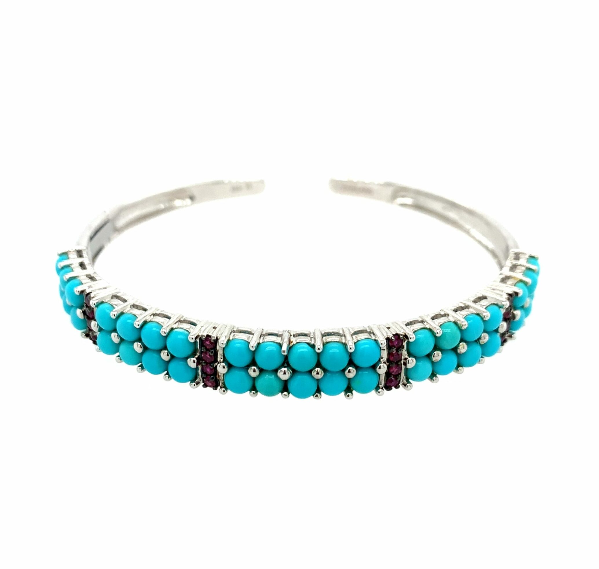 Sterling Silver Turquoise Bangle