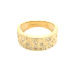 Yellow Gold Diamond Fashion Band