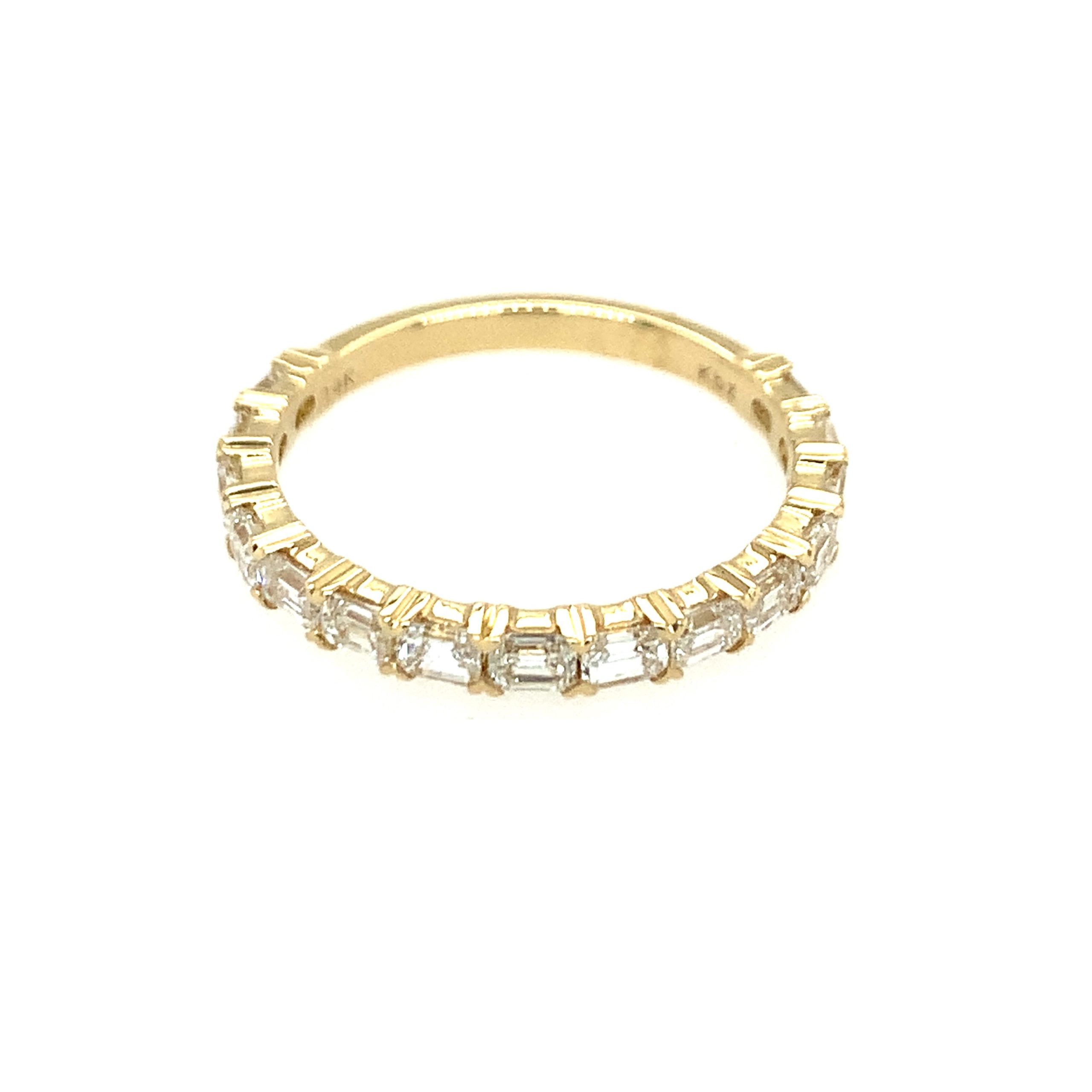 Yellow Gold Diamond Stackable