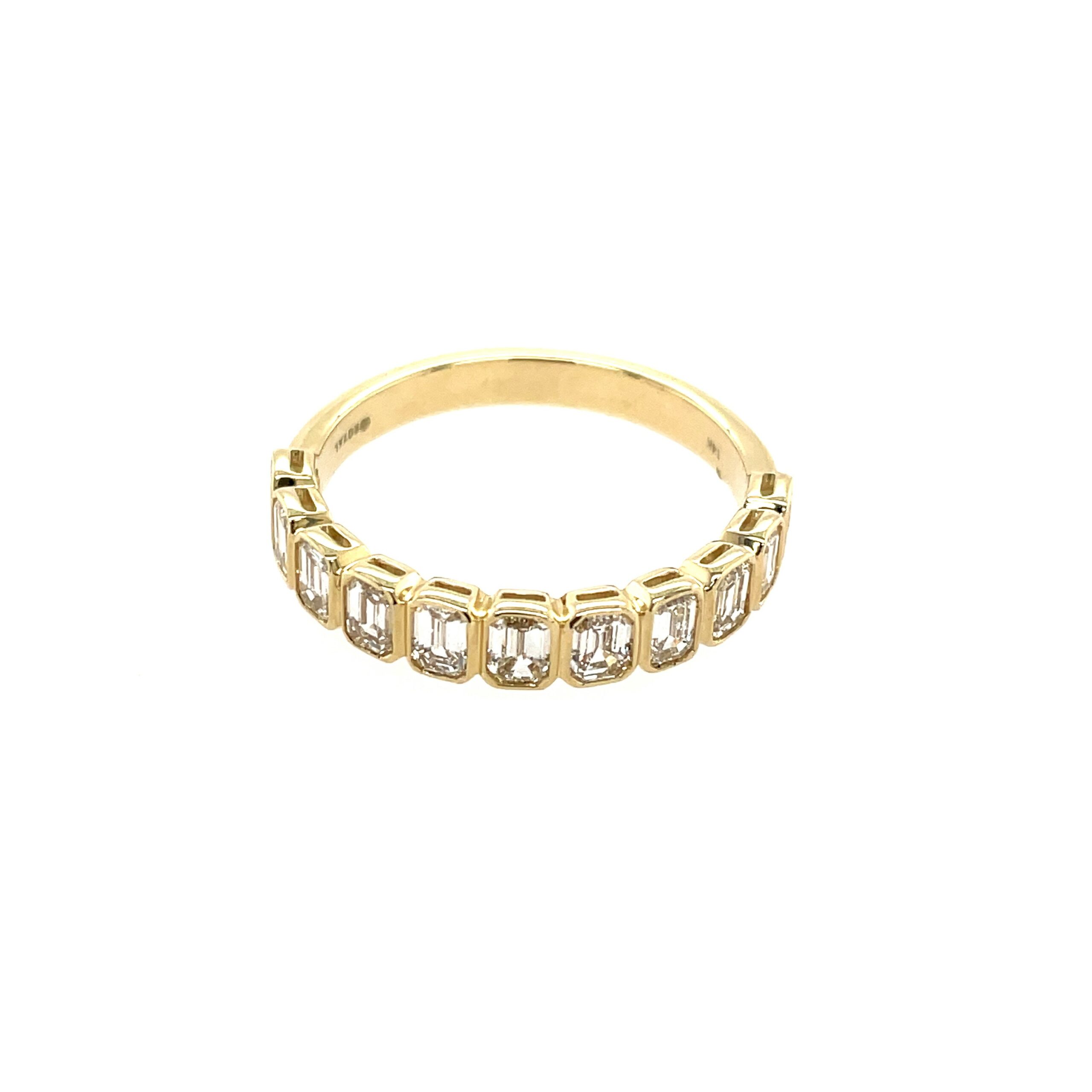 Yellow Gold Multi-Diamond Band