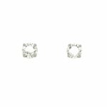 White Gold Diamond Studs