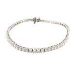 White Gold Diamond Tennis Bracelet