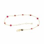 Yellow Gold Ruby Bracelet