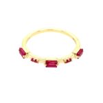 Yellow Gold Ruby Ring