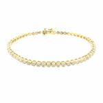 Yellow Gold Diamond Tennis Bracelet