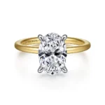 Diamond Semi-Mount Engagement Ring