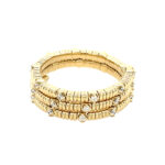 Yellow Gold Ring with Diamonds