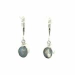 Sterling Silver Moonstone Dangle Earrings