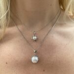 Sterling Silver Pearl Necklace