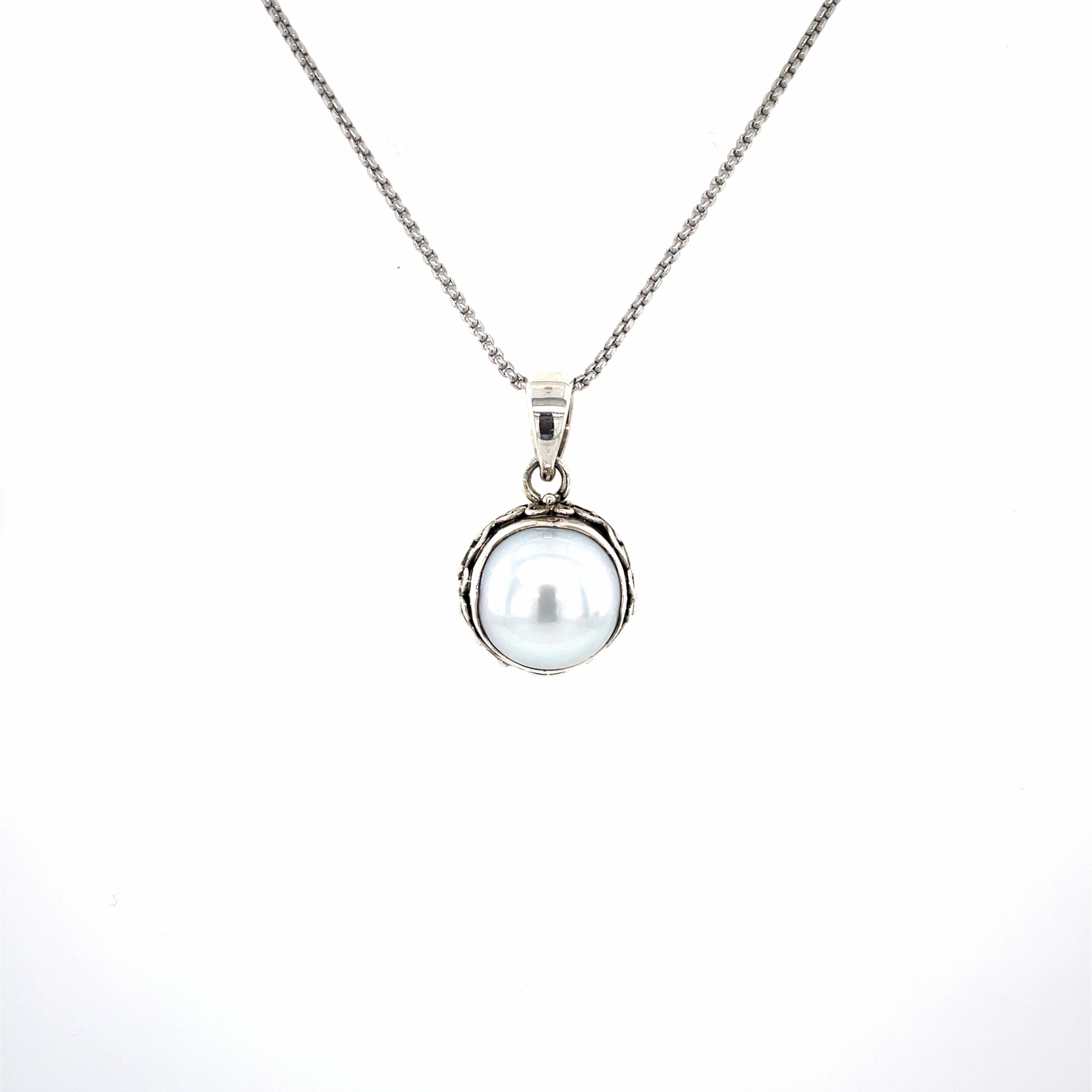 Sterling Silver Freshwater Pearl Necklace