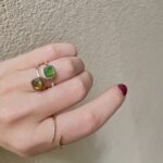 Sterling Silver Chrysoprase Ring