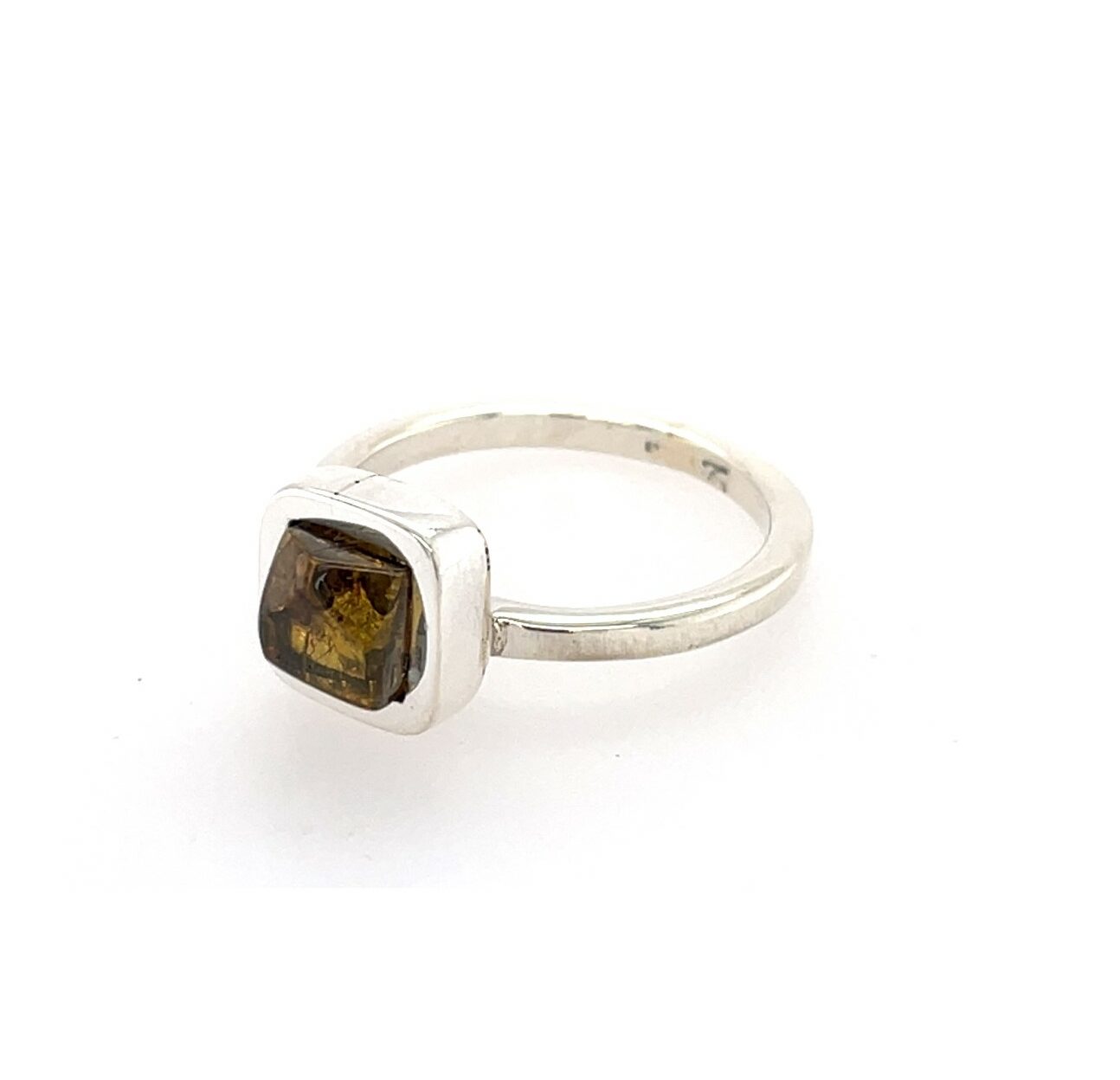 Sterling Silver Citrine Ring