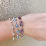 Sterling Silver Opal Bracelet