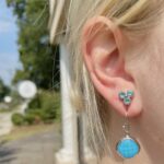 Sterling Silver Turquoise Earrings