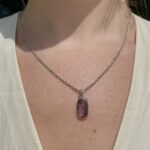 Sterling Silver Amethyst Pendant Ring