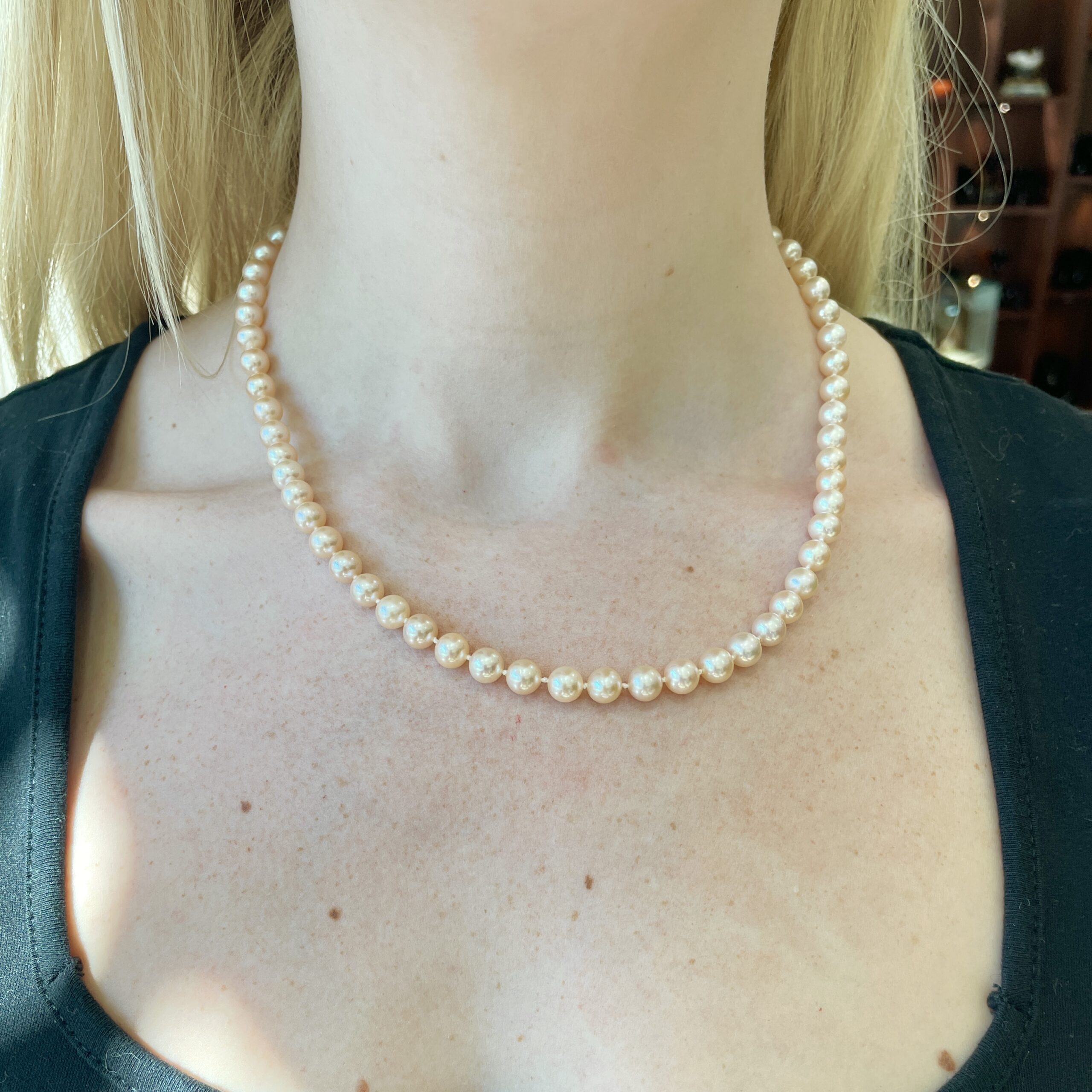 Freshwater Pearl Strand Necklace