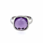 Sterling Silver Amethyst Ring