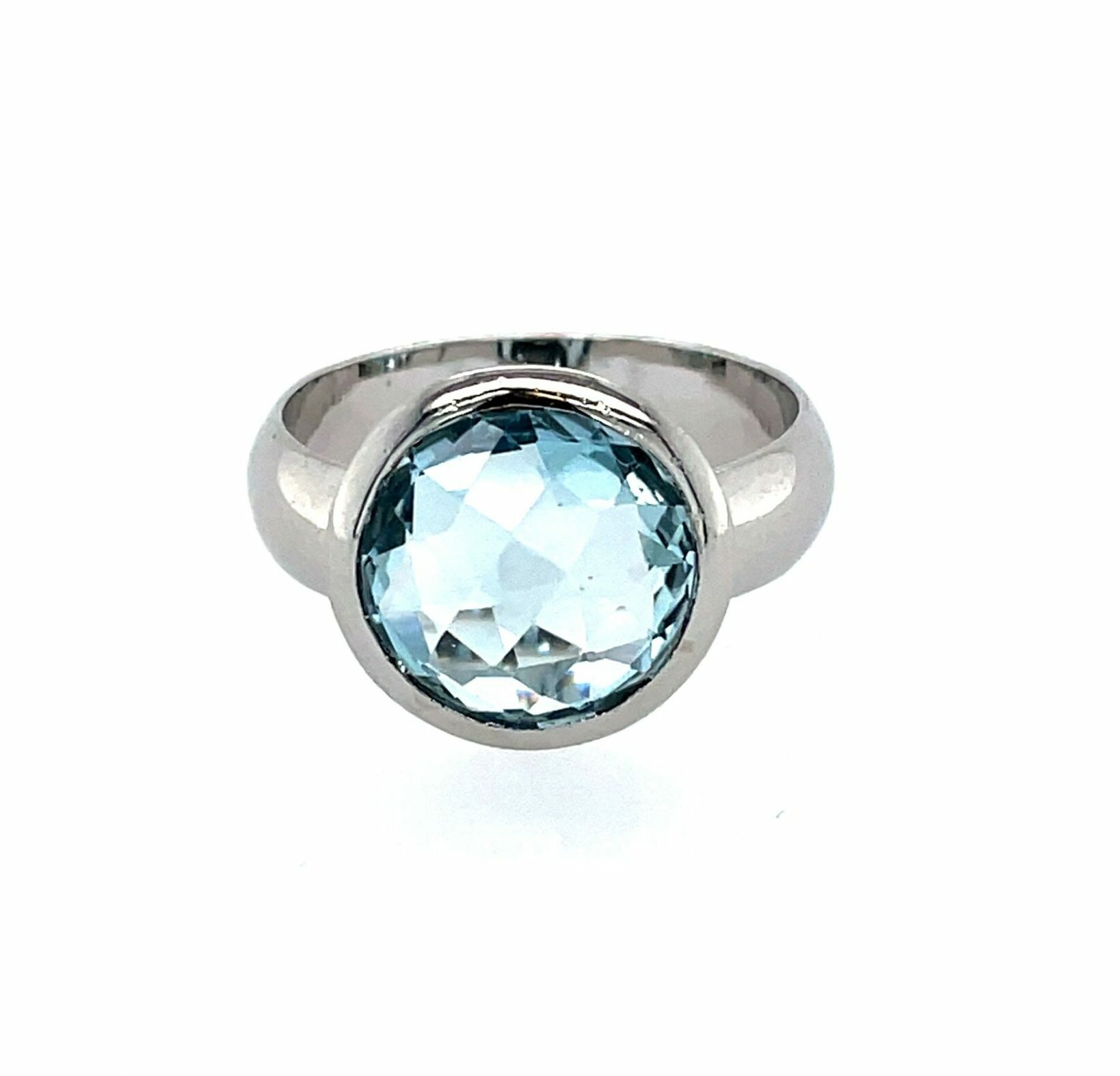 Sterling Silver Blue Topaz Ring